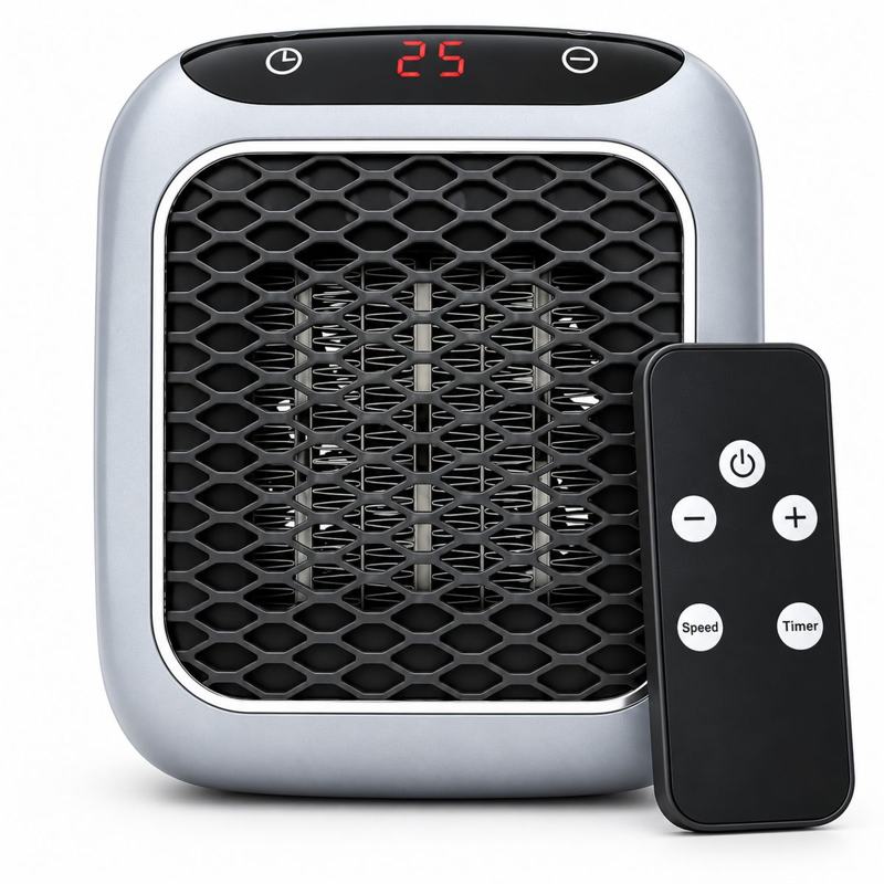 RapidHeat portable space heater with remote